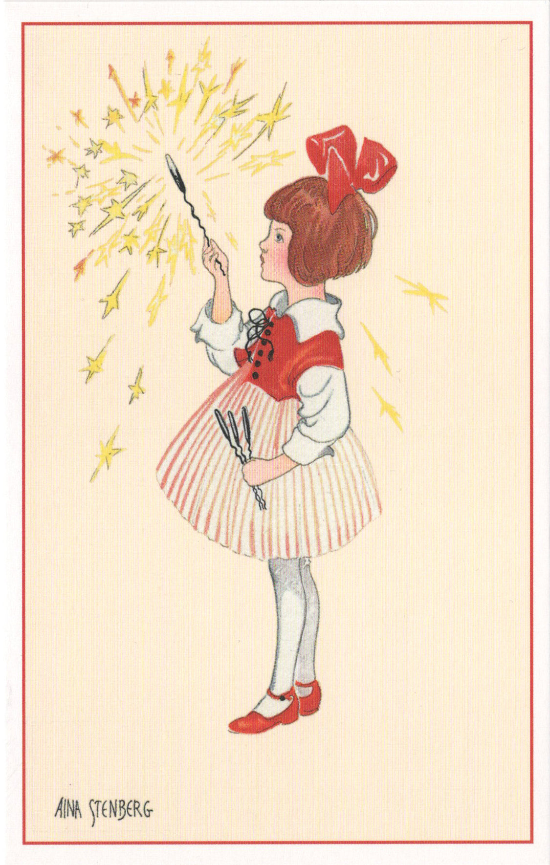 ポストカード 花火