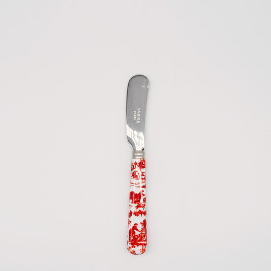 【SABRE】トワル ド ジュイ バターナイフ(小) / レッド