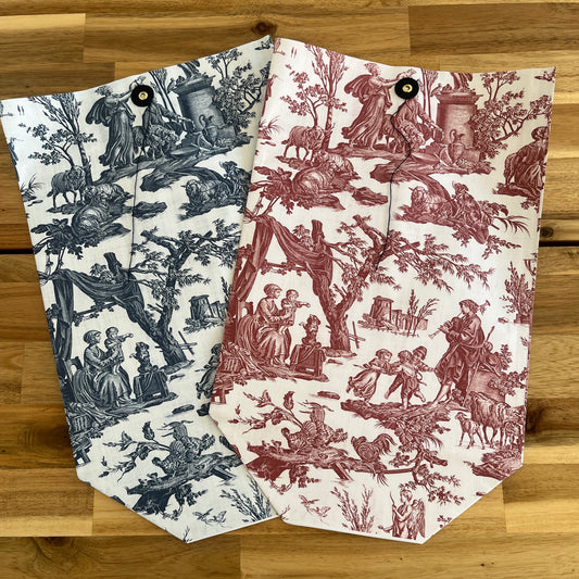 トワルドジュイ ギフトバッグ 赤・青2色セット